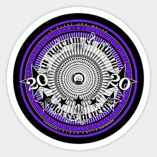 V2020-COLORSUNITE-PURP Sticker